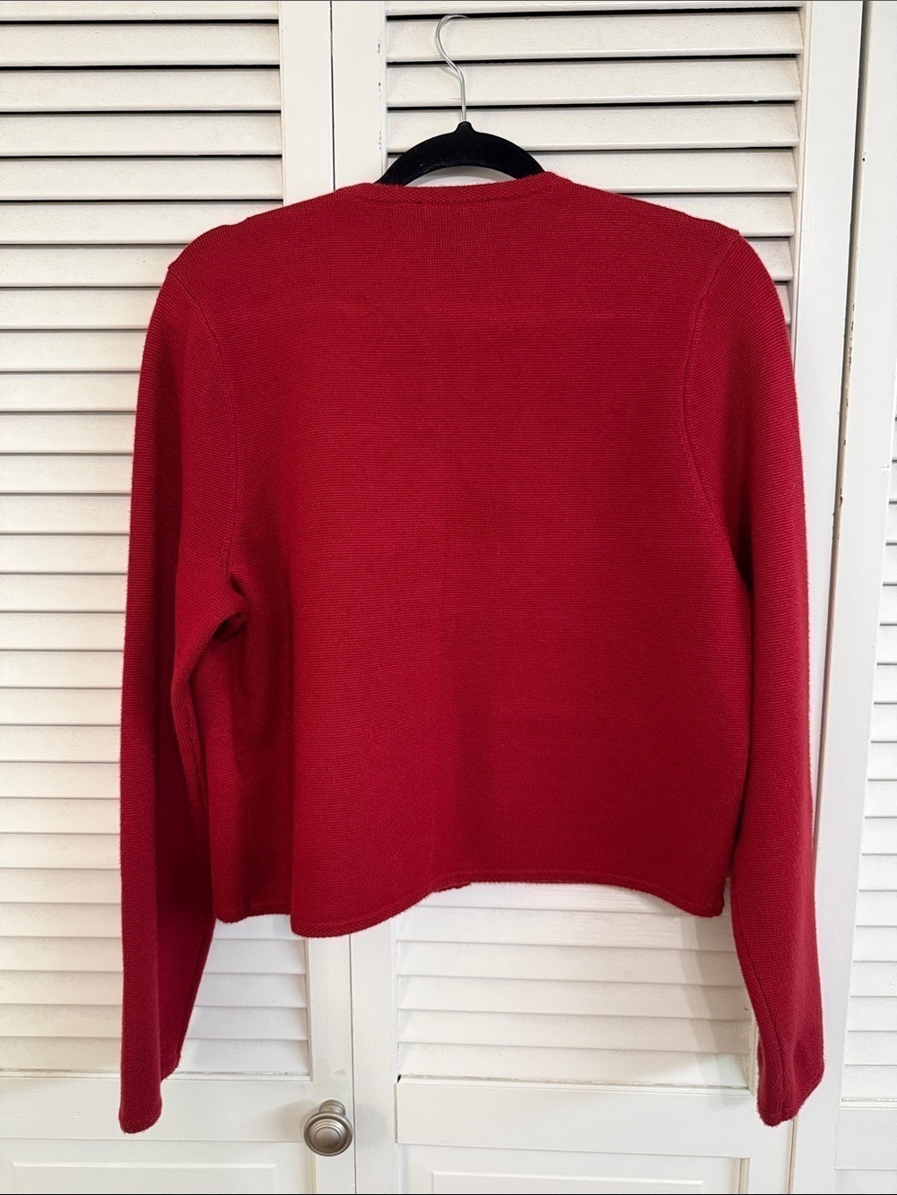 Abercrombie & Fitch Red Button-Front Cardigan - Picture 5 of 6